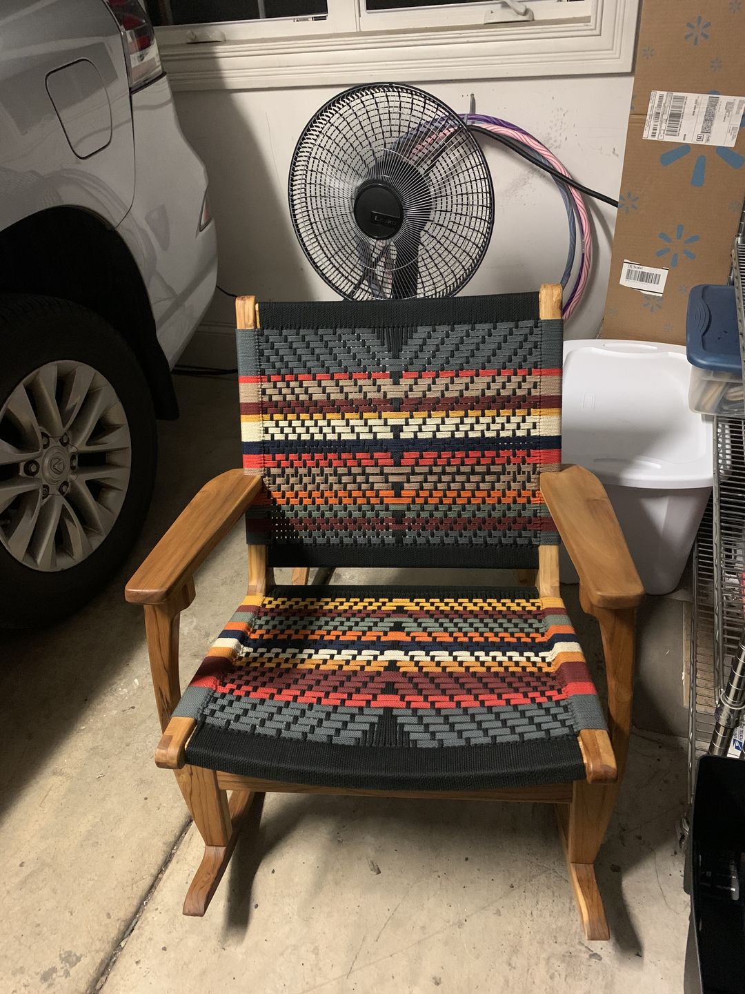 Customer photo review of Masaya Rocking Chair | San Geronimo Pattern
