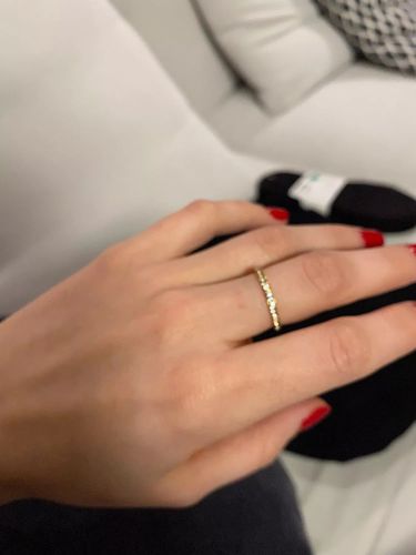 Customer photo review of OG Minimalist Bling Ring