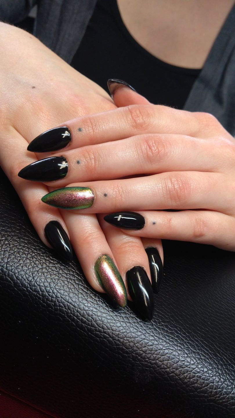 Customer photo review of #082 Premium-PURE Color Gel 5ml Schwarz
