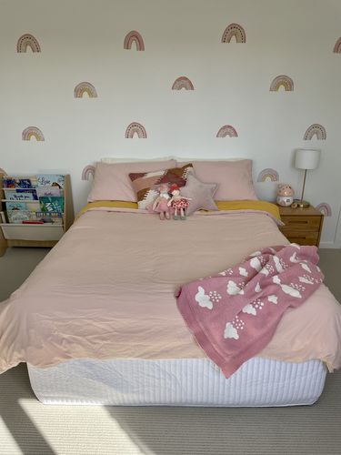 Customer photo review of Pretty Rainbows Decal Set