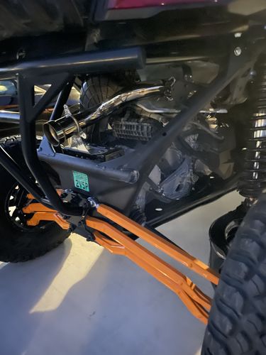 Customer photo review of RPM SxS Muffler Delete " Slip On " Exhaust Race Pipe