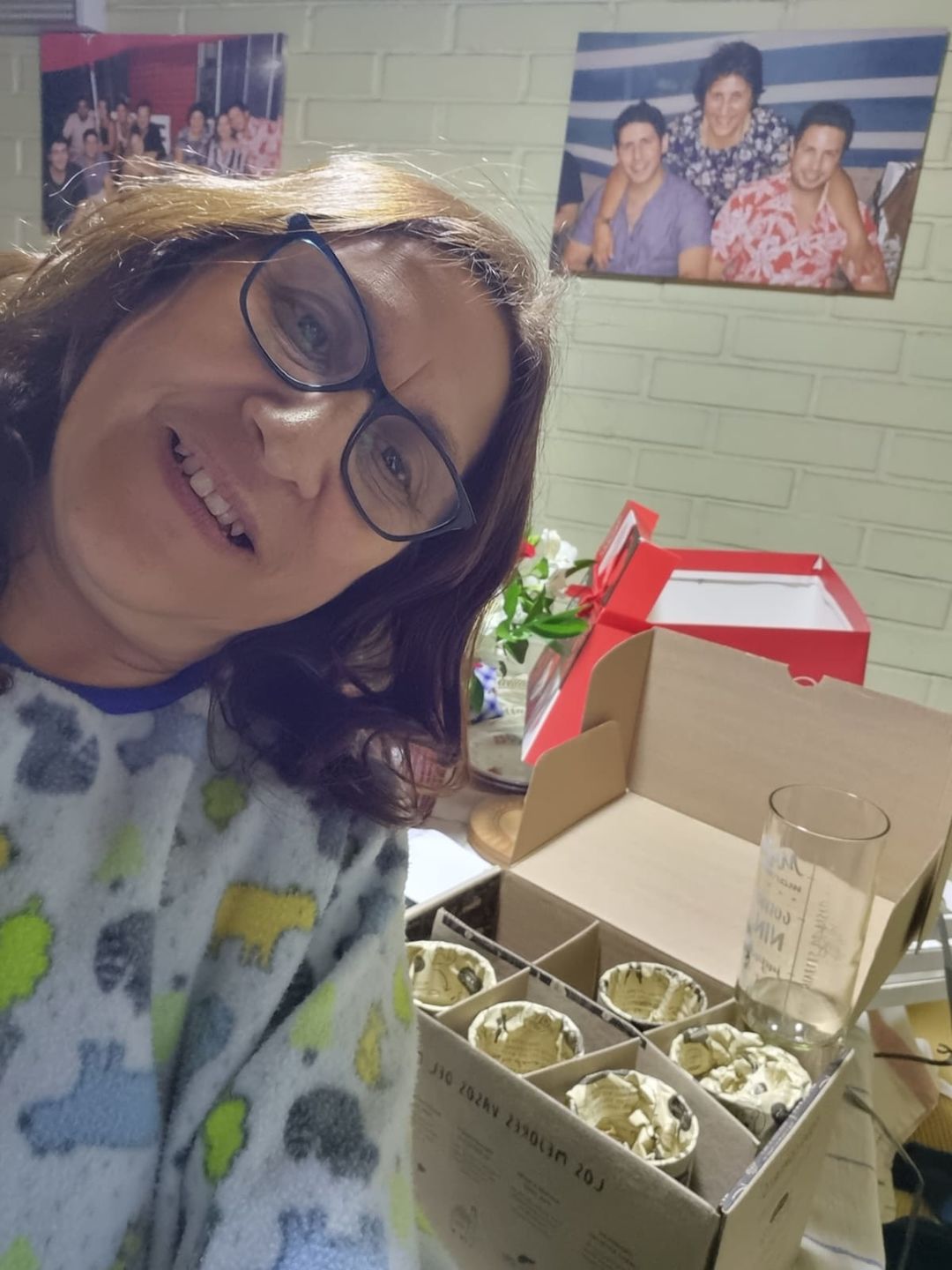 Customer photo review of Piscoleras Juego de 6 Vasos