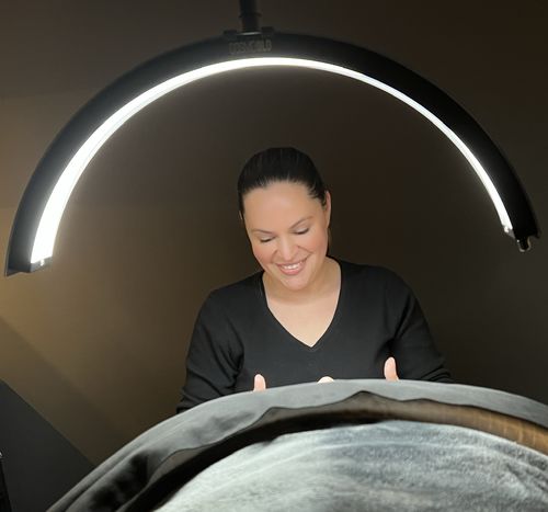 Customer photo review of CosmoGlo Original Light Bundle + Phone Clip