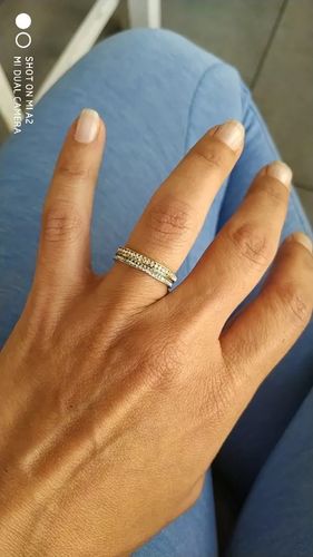 Customer photo review of OG Minimalist Bling Ring