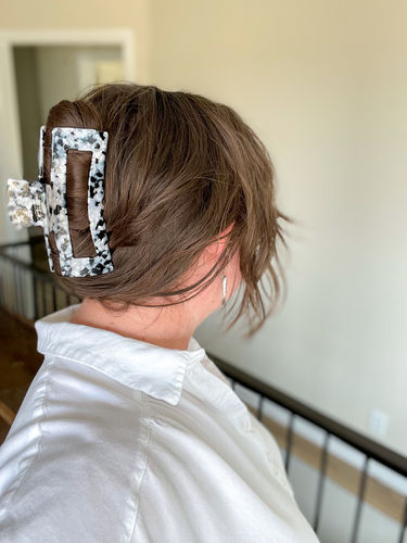 Customer photo review of XL Dreamy Claw Clip