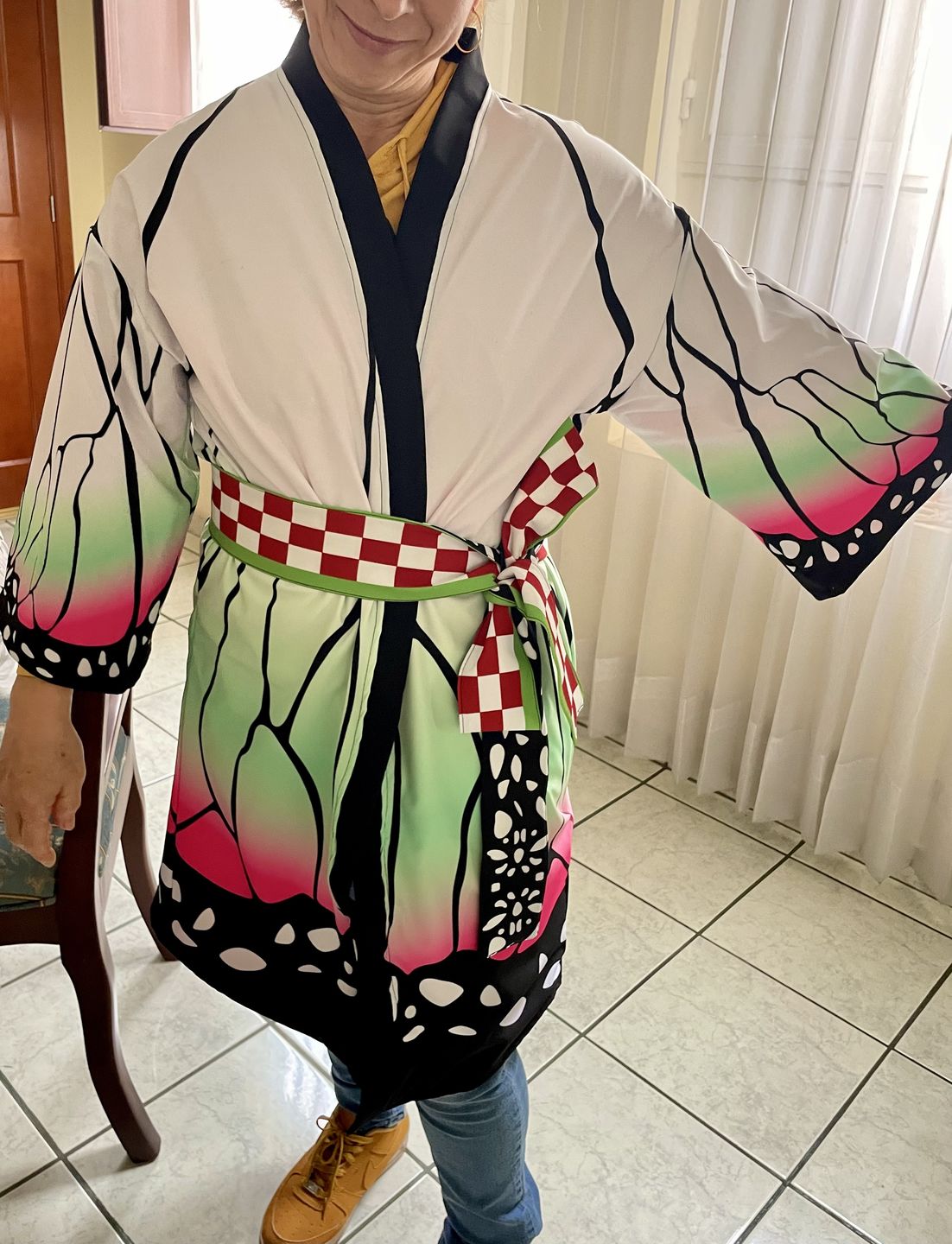 Customer photo review of Ne-Shi Kimono