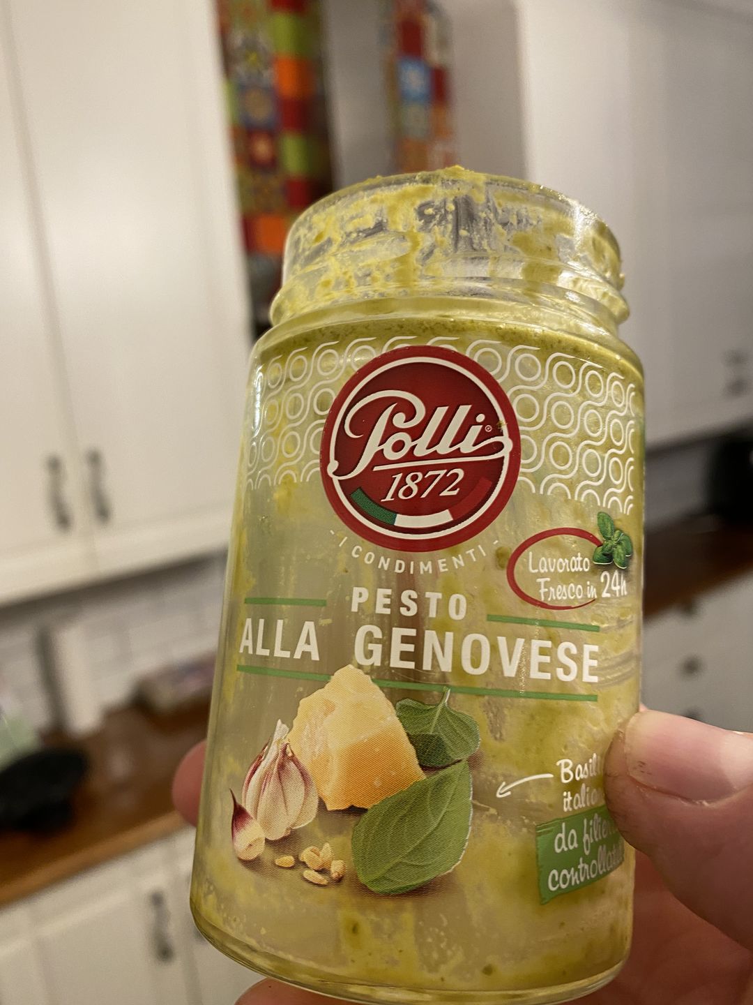 Customer photo review of Polli | Basil Green Pesto 190G