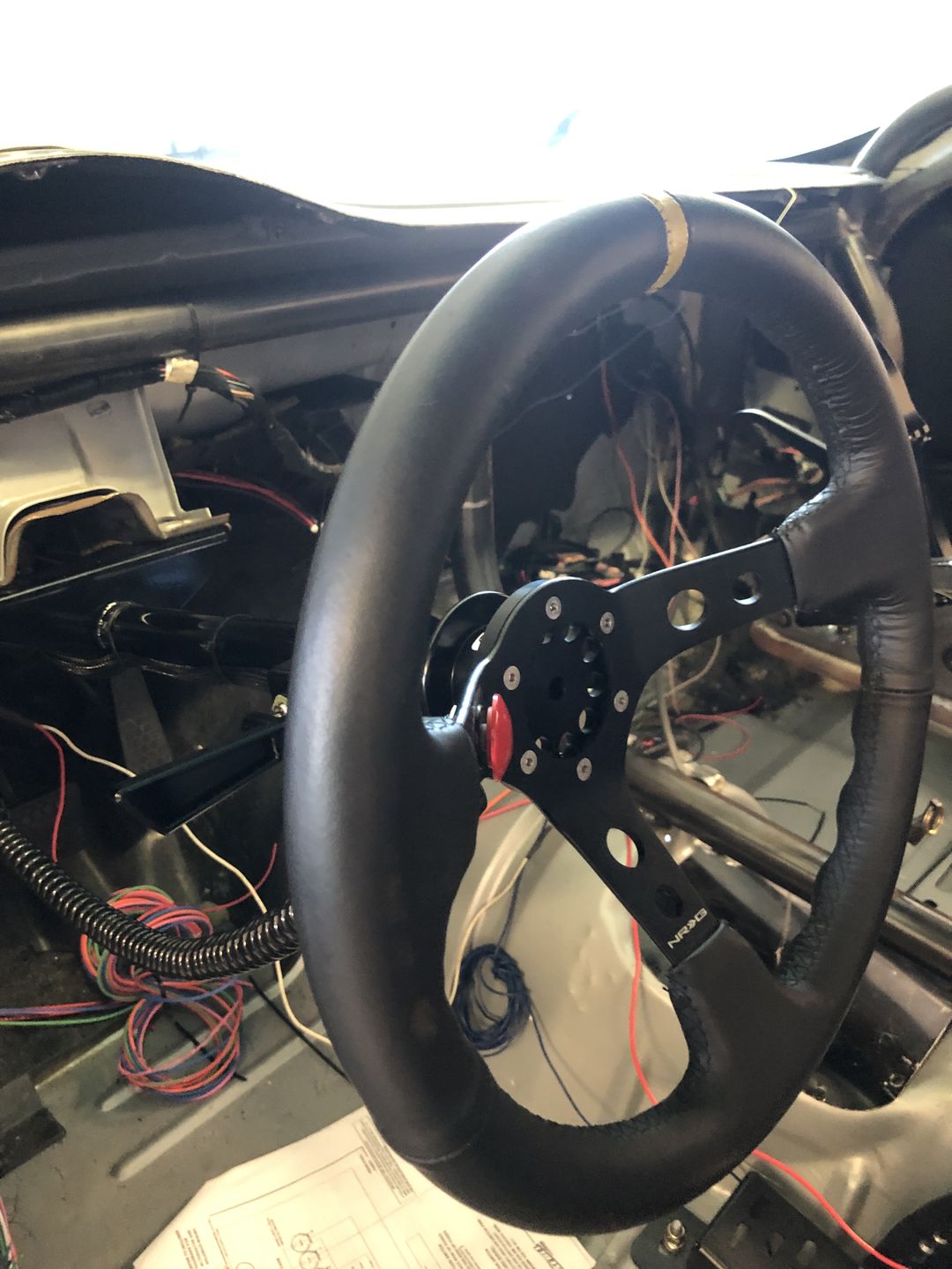 Customer photo review of 1982-2002 Camaro/Firebird F-Body Chromoly Lightweight Steering Column Race Only 15-110