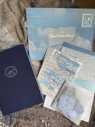 Customer photo review of Tsuki ‘Dream Sailing’ Limited Edition Bullet Journal ☾
