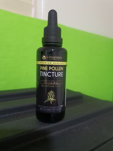 Customer photo review of Pine Pollen Tincture