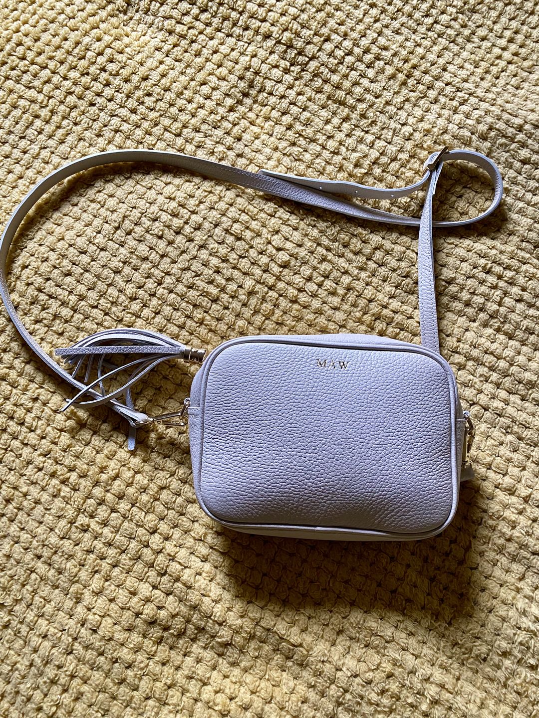 Customer photo review of Leather Lady Cross Body Bag