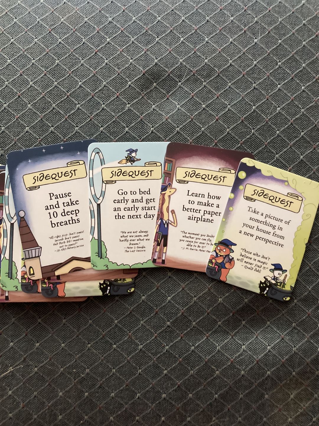 Customer photo review of Istoria Magic Academy - SideQuest Deck