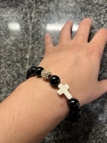 Customer photo review of ' Thou Art with Me ' - Black Agate