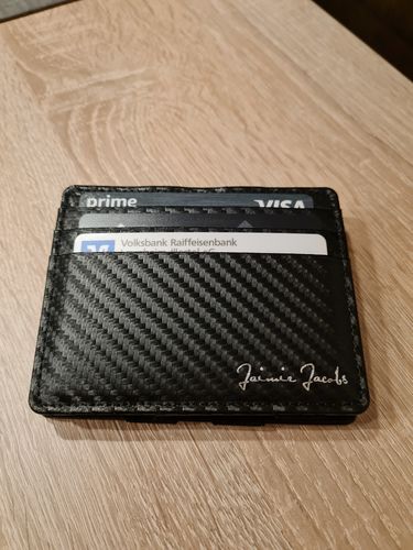 Customer photo review of Flap Boy Slim - Magic Wallet without Coin Pocket