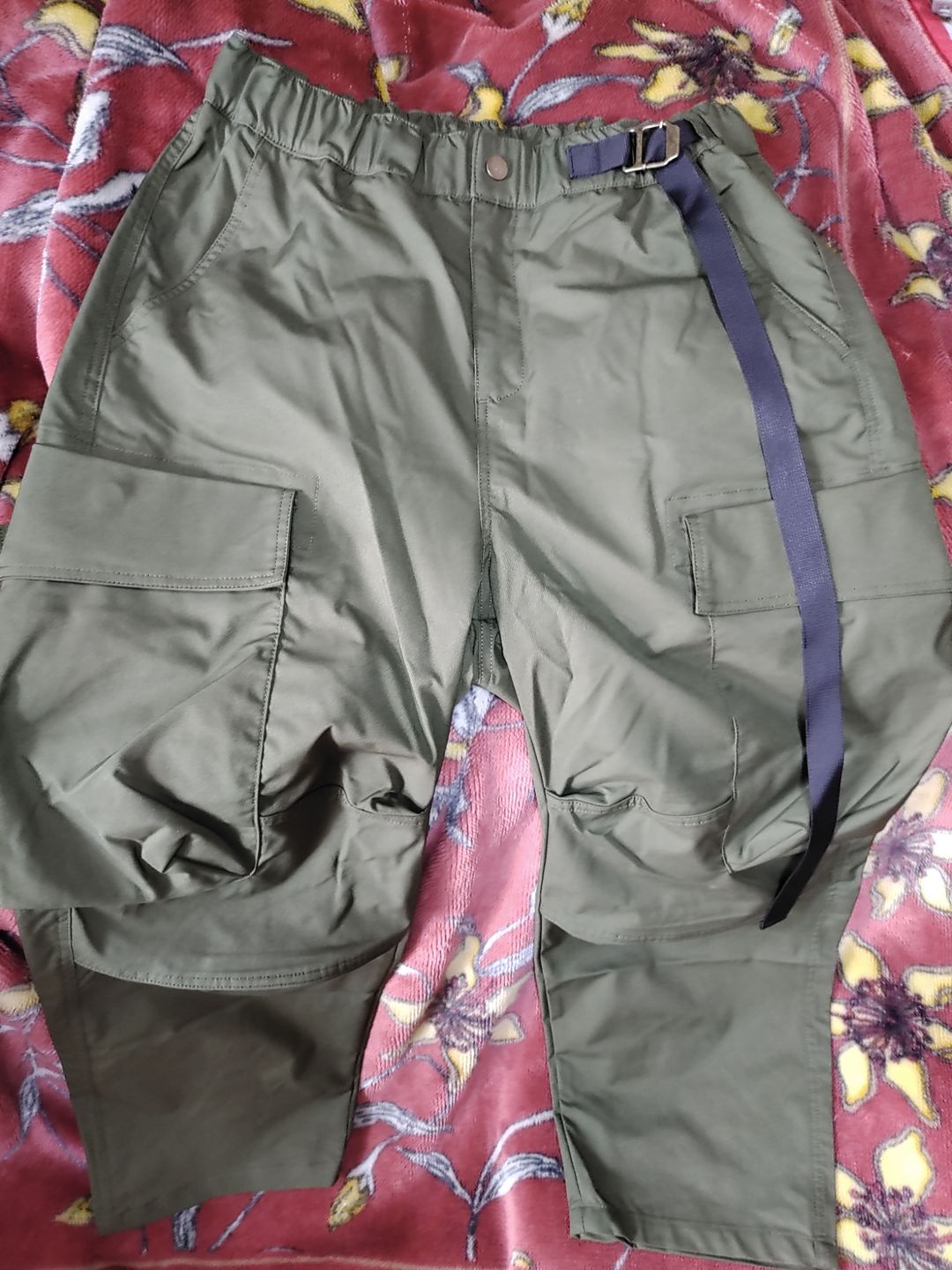Customer photo review of P44タイプミリタリーワイドカーゴパンツ