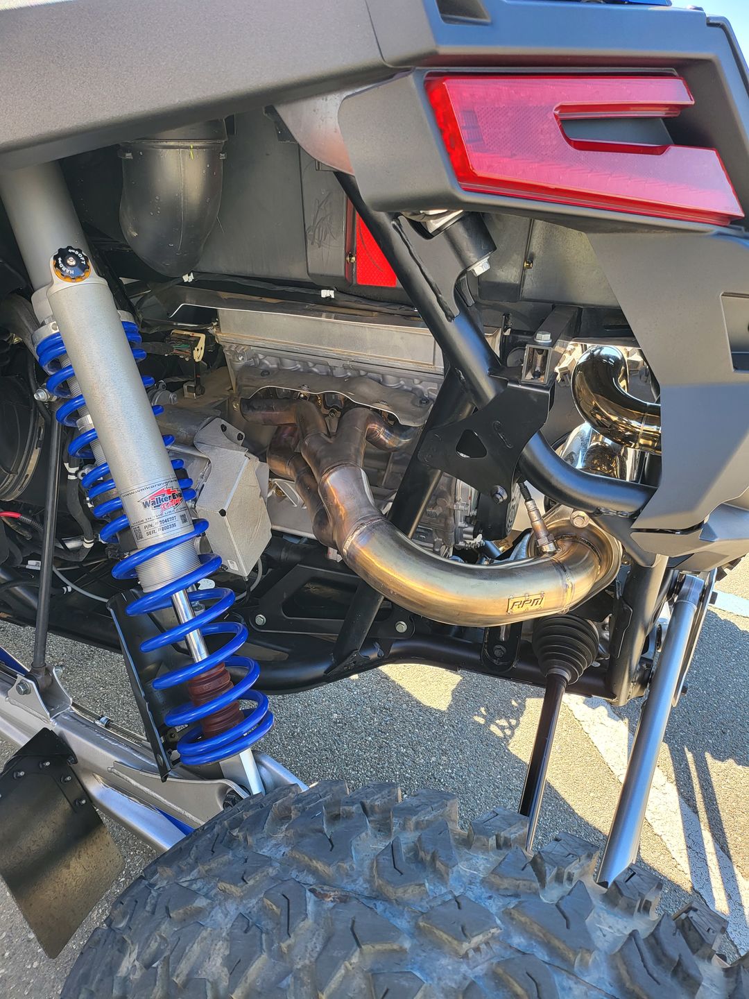 Customer photo review of Polaris RZR Pro R RPM 3" Sport Muffler W/ 3" Tip