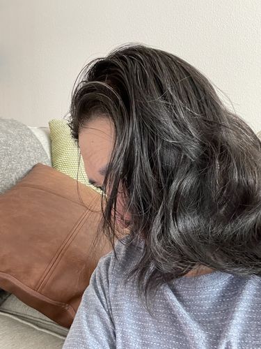 Customer photo review of 2 Minute Miracle Hair Mask 8 oz.