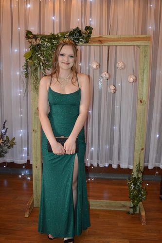 Customer photo review of Shanghai Gown - Emerald Green