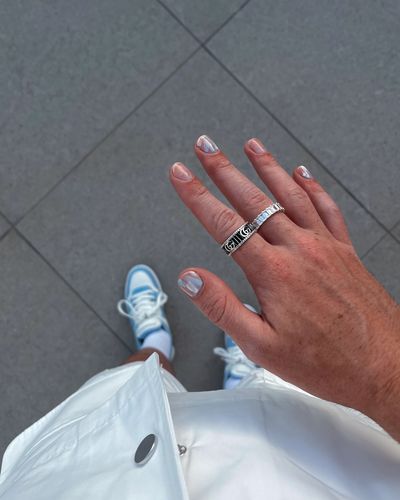 Customer photo review of Baguette Eternity Ring - Classico