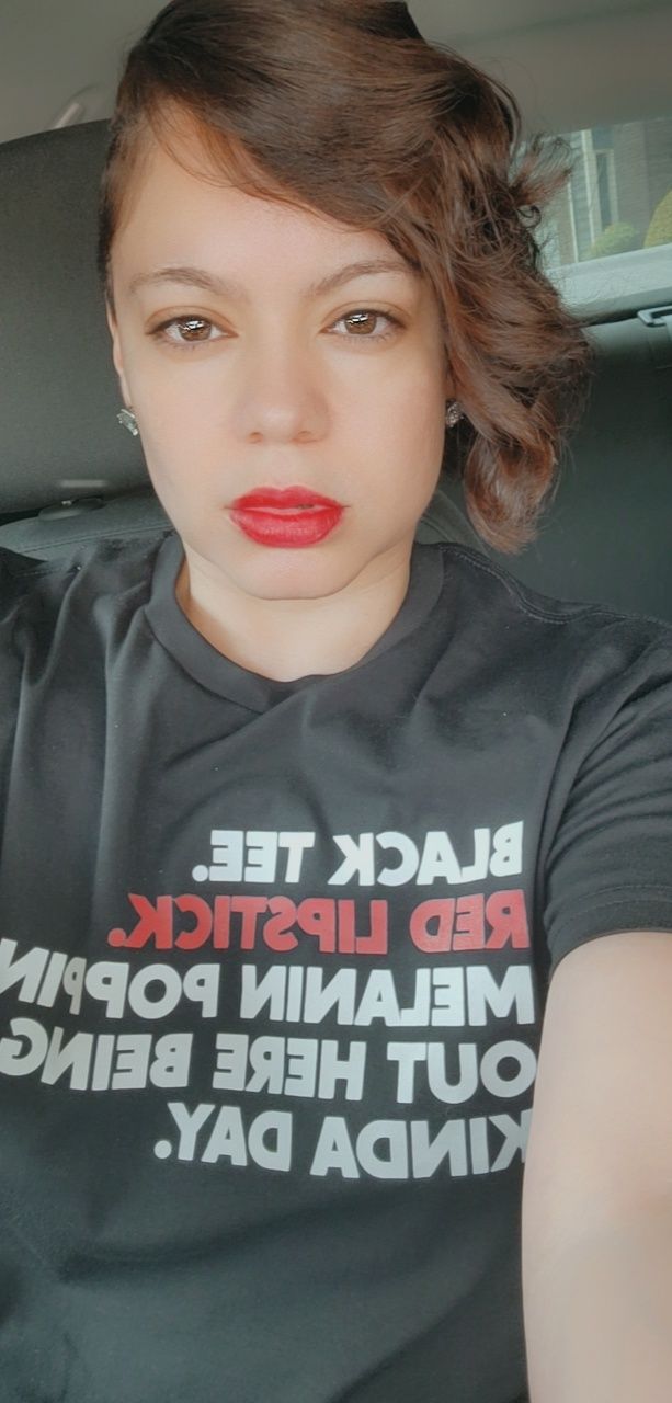Customer photo review of Out Here Being Cute