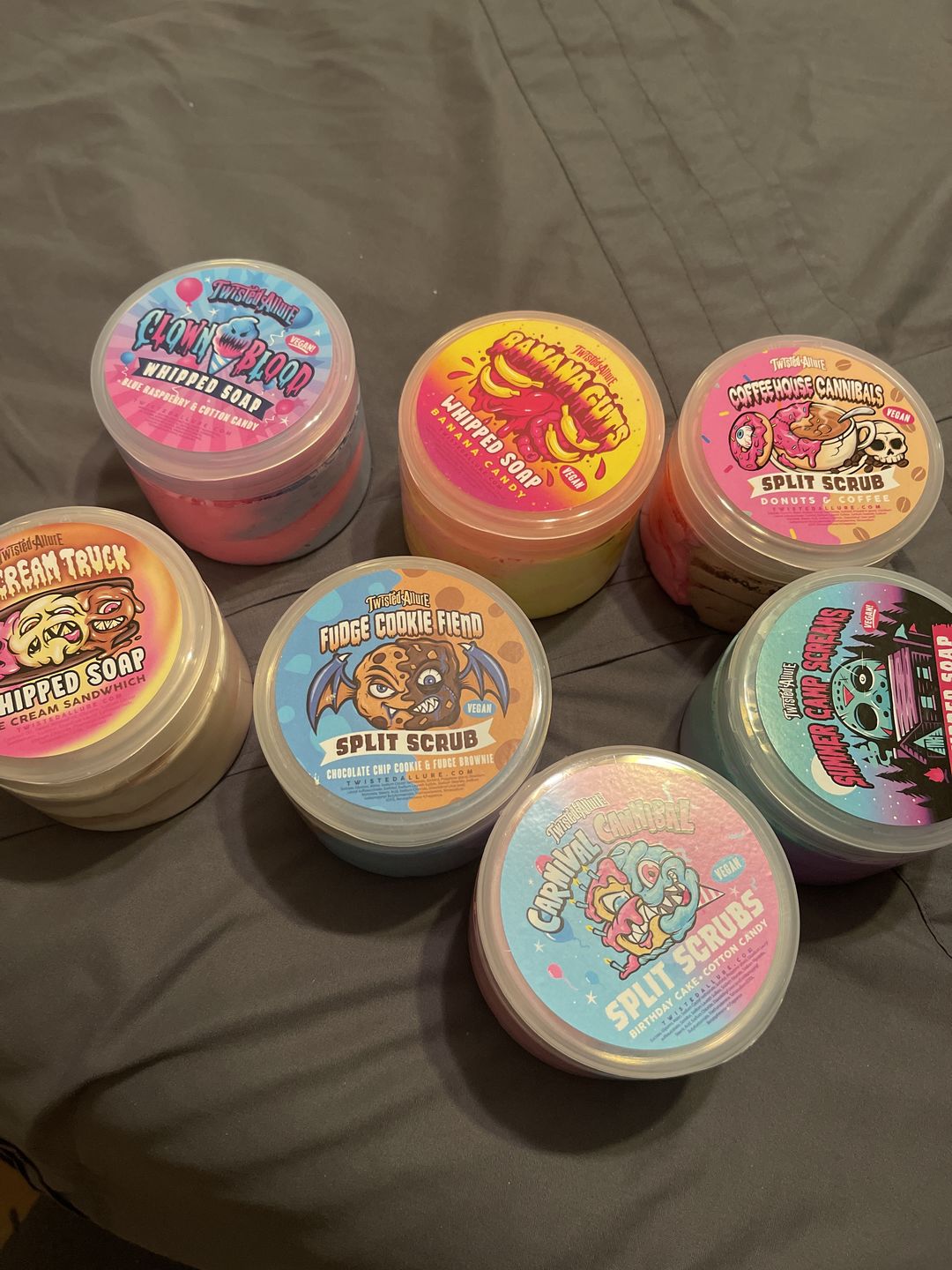 Customer photo review of Waffle Berry Boogeyman Split Scrub