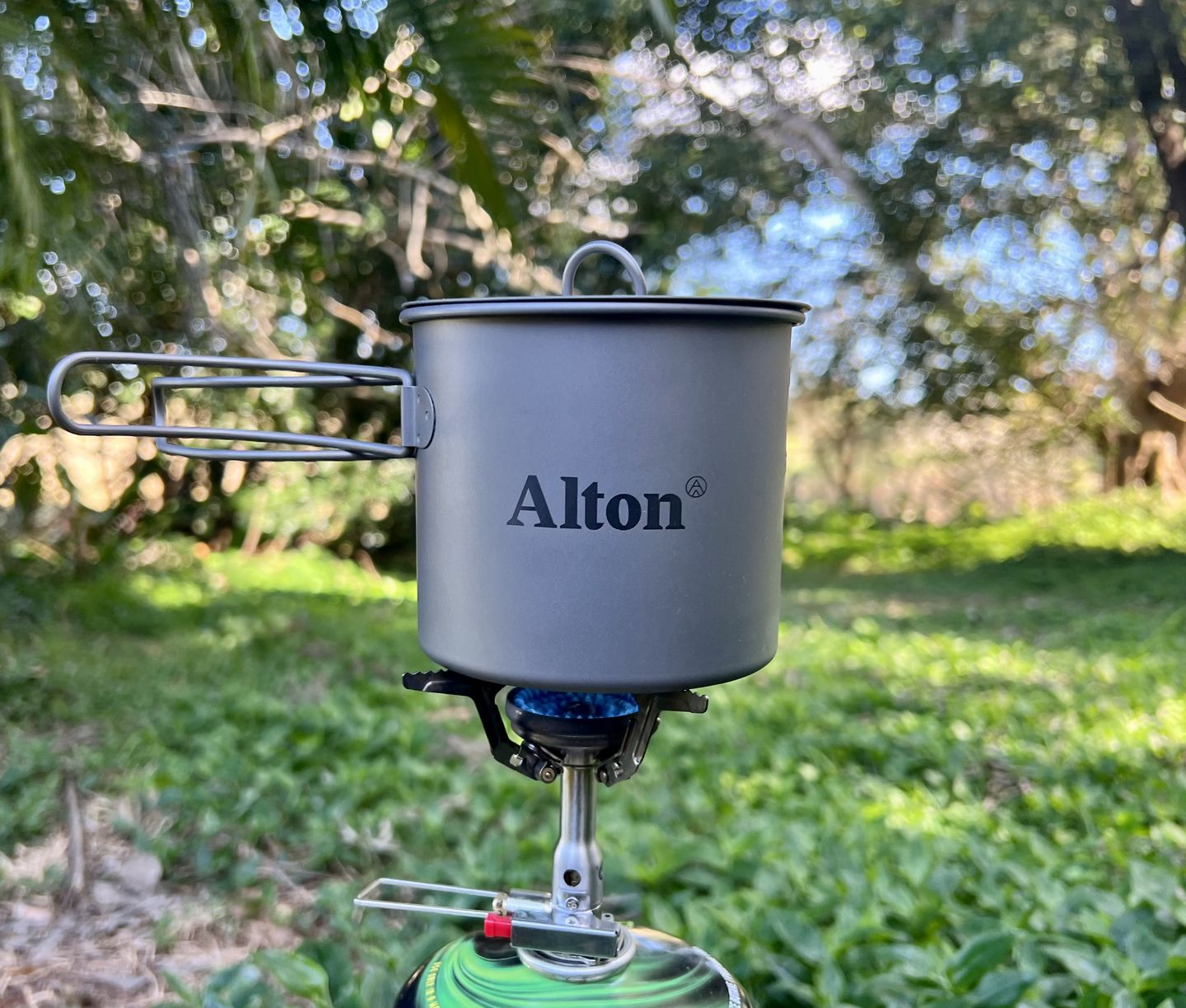 Customer photo review of Titanium Single-Wall Cup 600mL