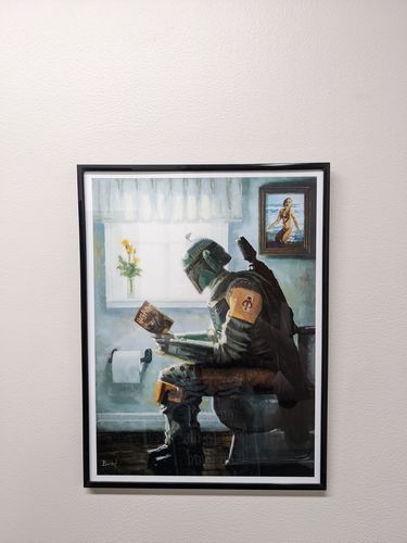 Customer photo review of Dropping a Bounty by Artist Bucket