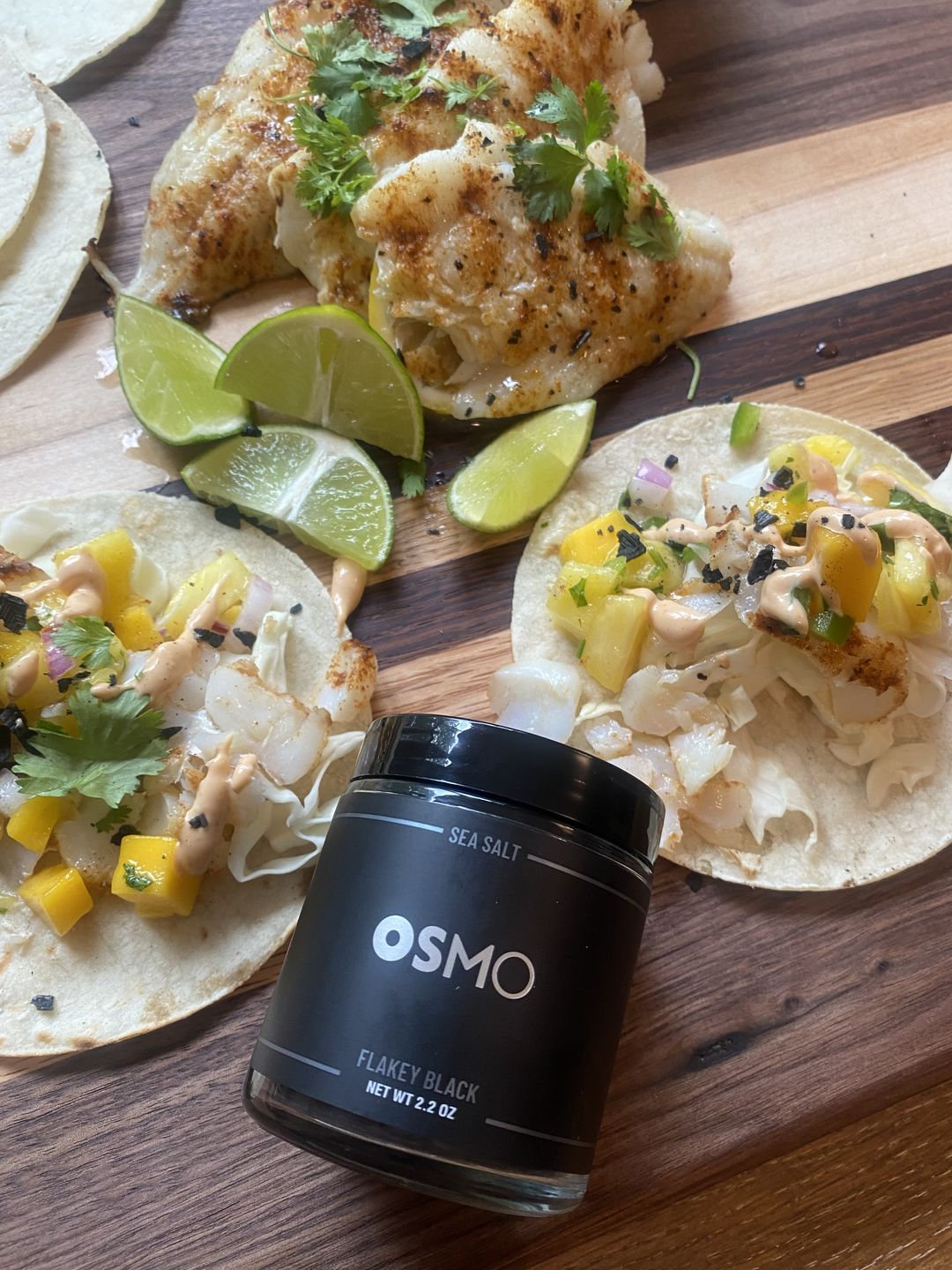 Customer photo review of Black Flakey Sea Salt | Chef Collection