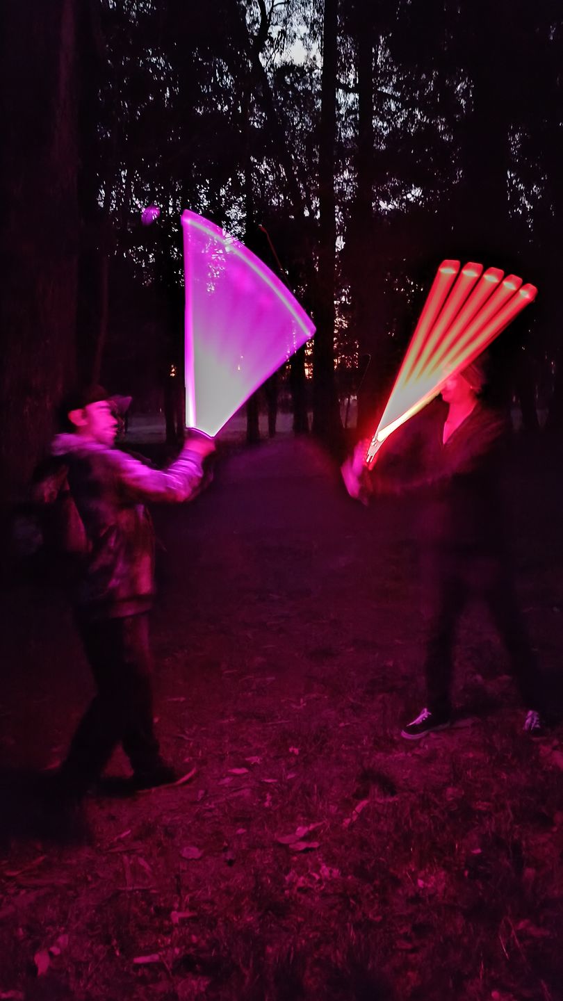 Customer photo review of Moon Light Lightsaber
