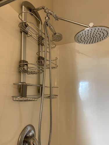 Customer photo review of Adjustable Shower Arm