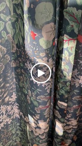 Customer video review of Green Garden Curtains