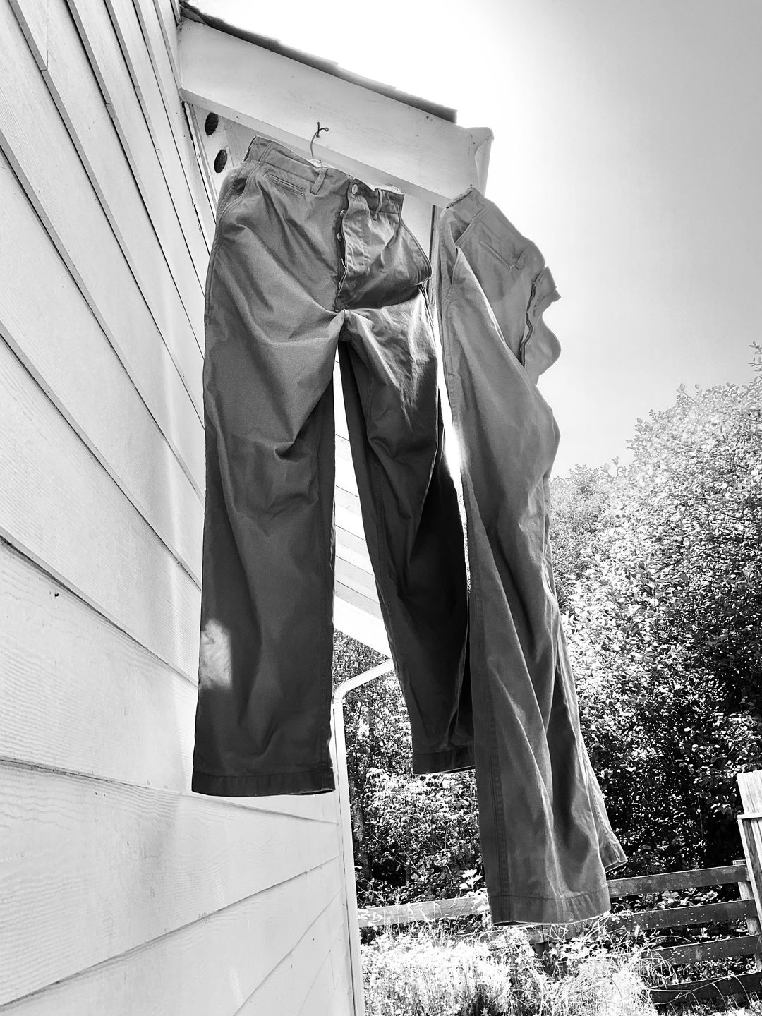 Customer photo review of 1942 US Army Chino Trousers