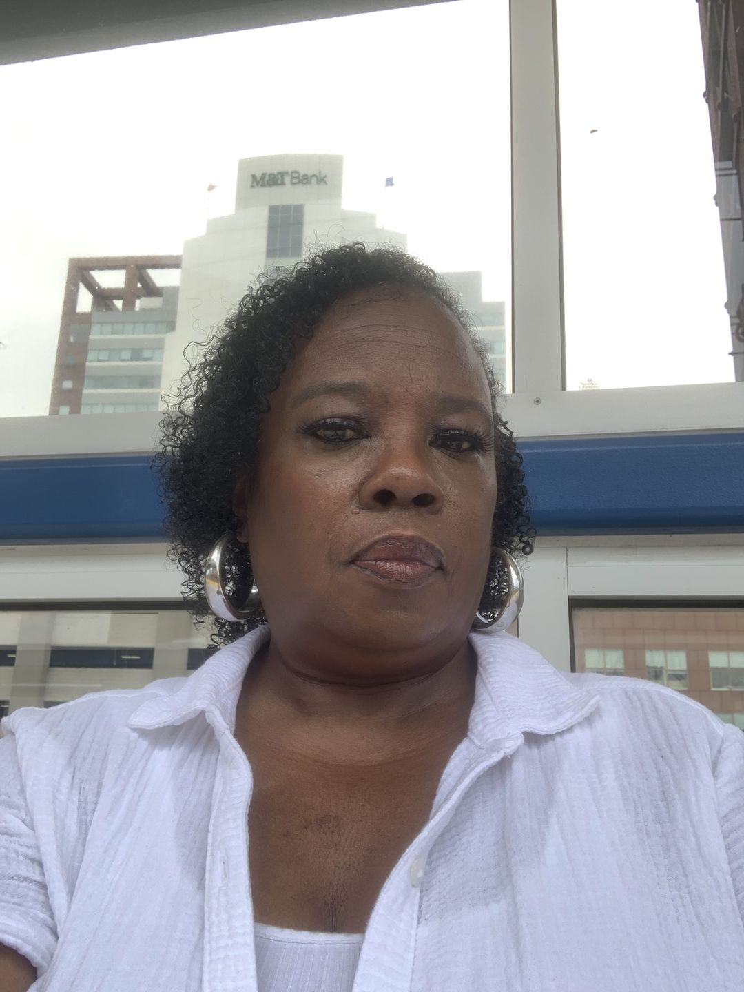 Customer photo review of CurlMix Satin Bonnet 2-in-1 Reversible with Adjustable Drawstring