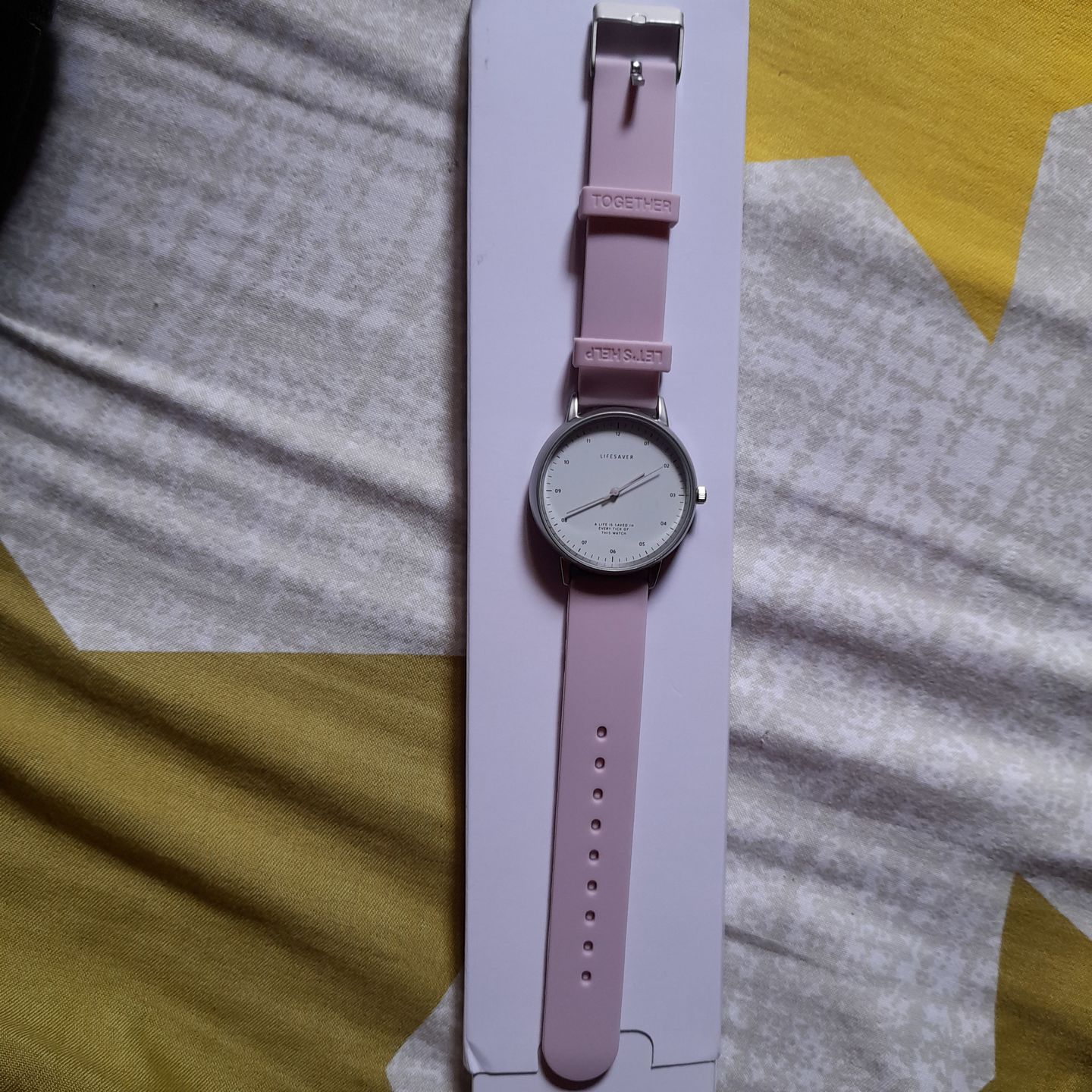 Customer photo review of Life Saver Watch 4.0 – Pink