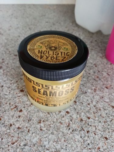 Customer photo review of St Lucia Gold Sea Moss Gel