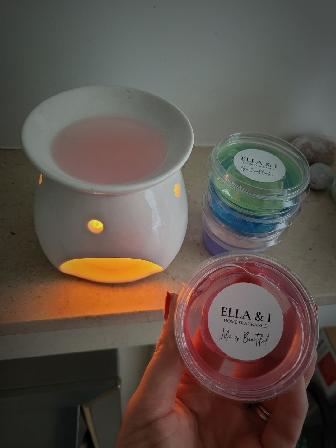 Customer photo review of Life is Beautiful Gel Melt