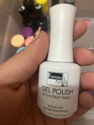 Customer photo review of Gel Blanco 15 ml Fantasy Nails
