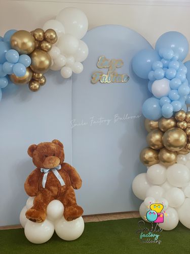 Customer photo review of Chiara Arched Backdrop Wall Set, Birthday&Baby Shower&Wedding Party Decoration