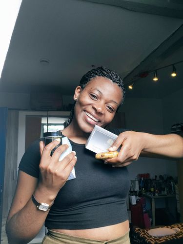 Customer photo review of BLACK SOAP - afrikanische schwarze Seife