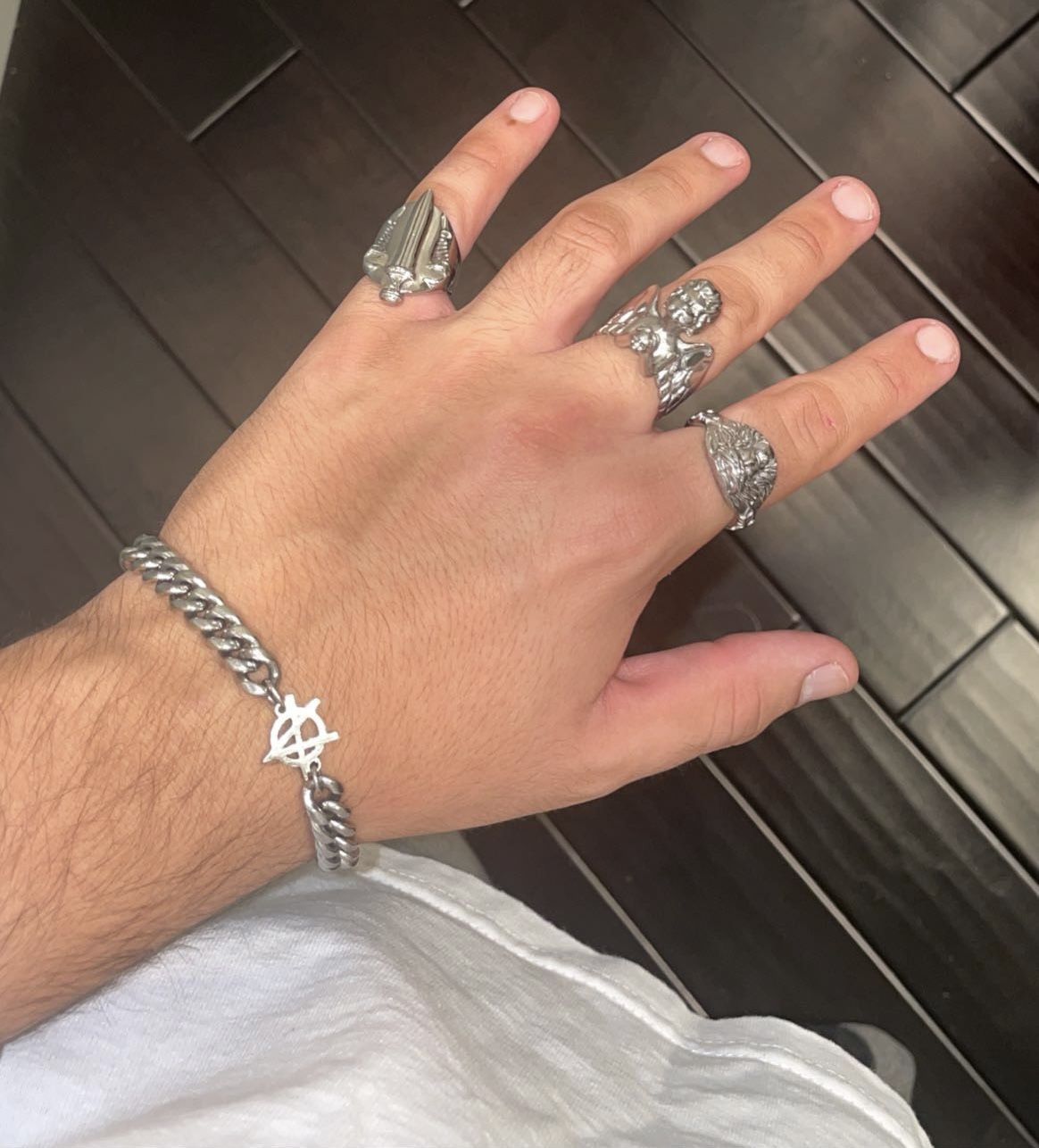Customer photo review of CATACOMB SWORD RING