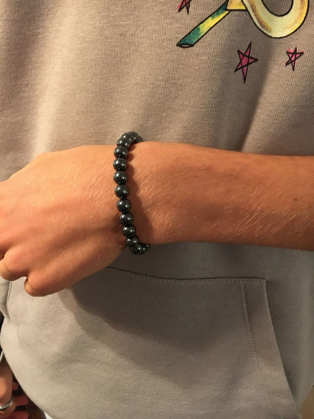 Customer photo review of Bracelet Hématite