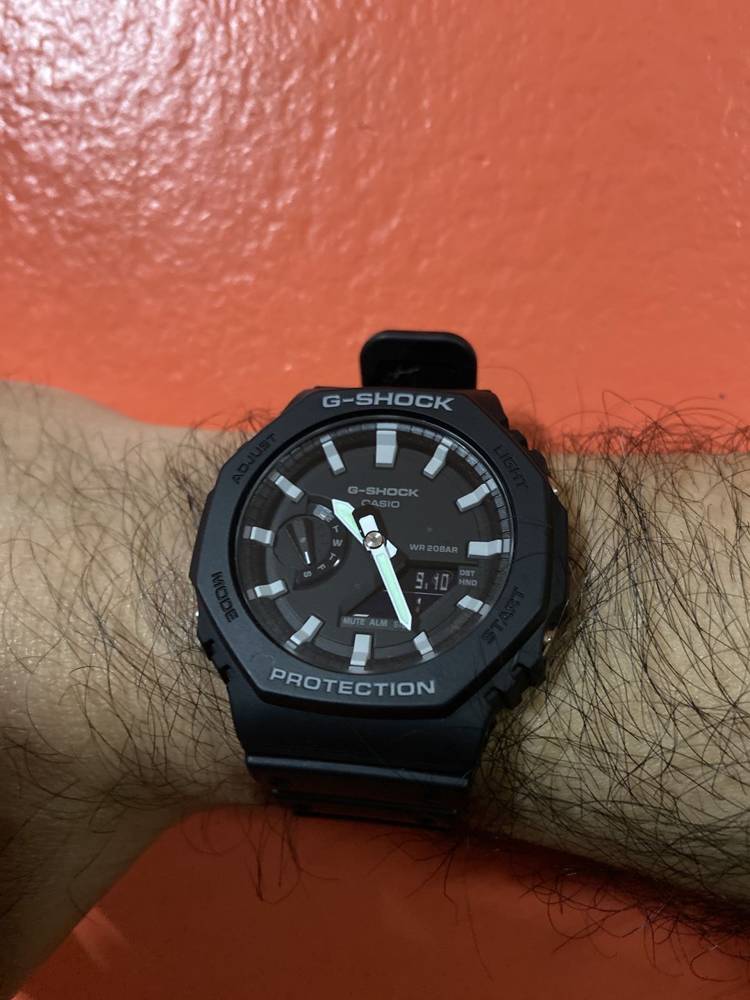 Customer photo review of Reloj Casio G-Shock Royal Oak "Casioak" GA-2100-1ADR Carbon Core Negro