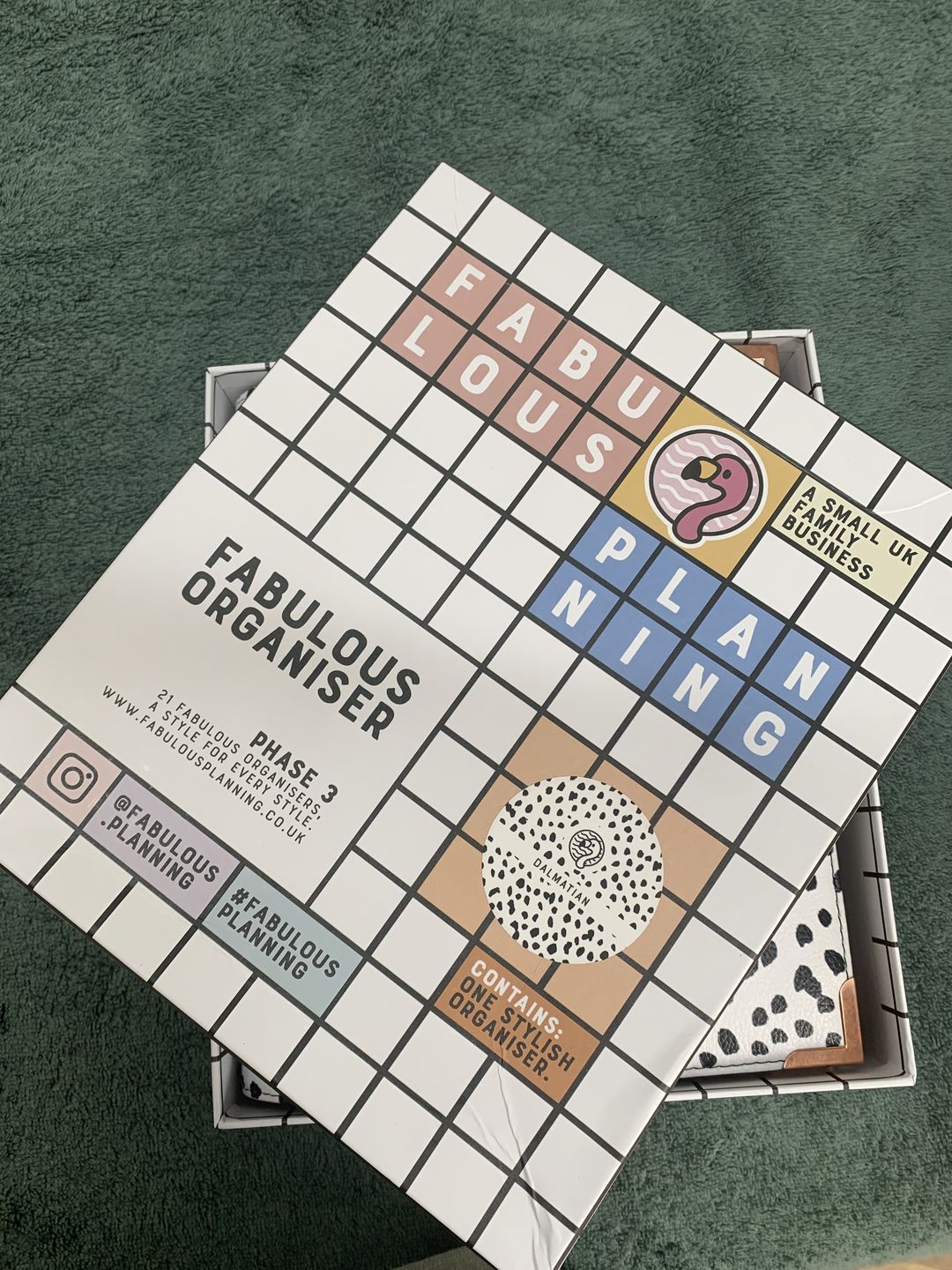 Customer photo review of Dalmatian Organiser Shell - Seconds