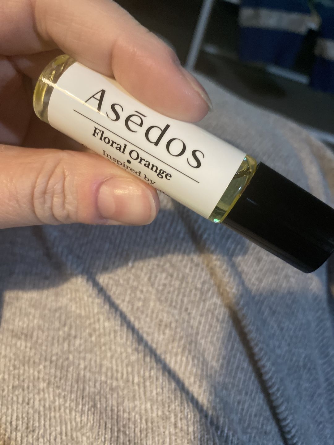 Customer photo review of FLORAL ORANGE PERFUME OIL