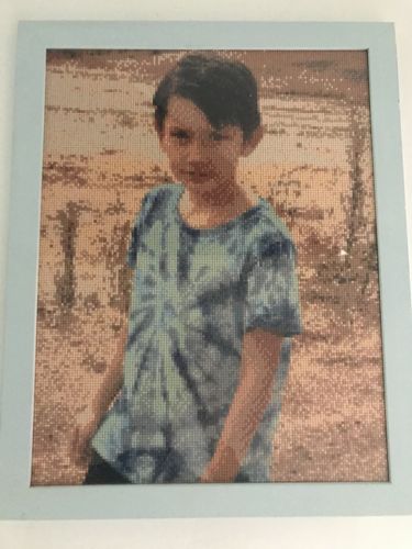 Kundenbewertung mit Foto zu Eigenes Foto Diamond Painting