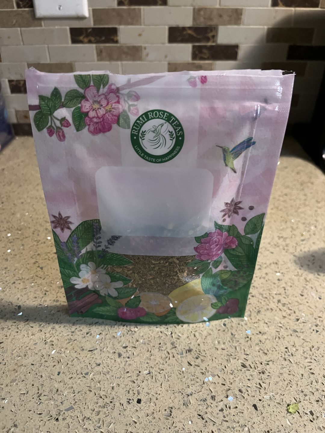 Customer photo review of Ginger Cinnamon Life Balance Herbal Tea