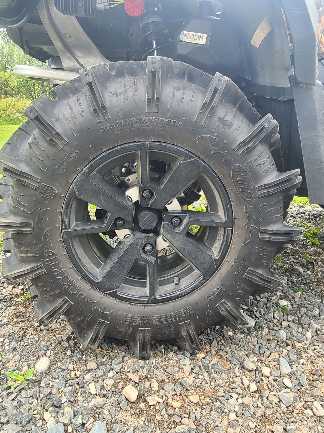 Customer photo review of Can-Am Wheel Spacers - Select Model (Sold in Pairs)