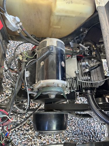 Customer photo review of Predator 13hp Installation Kit for 1994-2008 EZGO TXT & Medalist