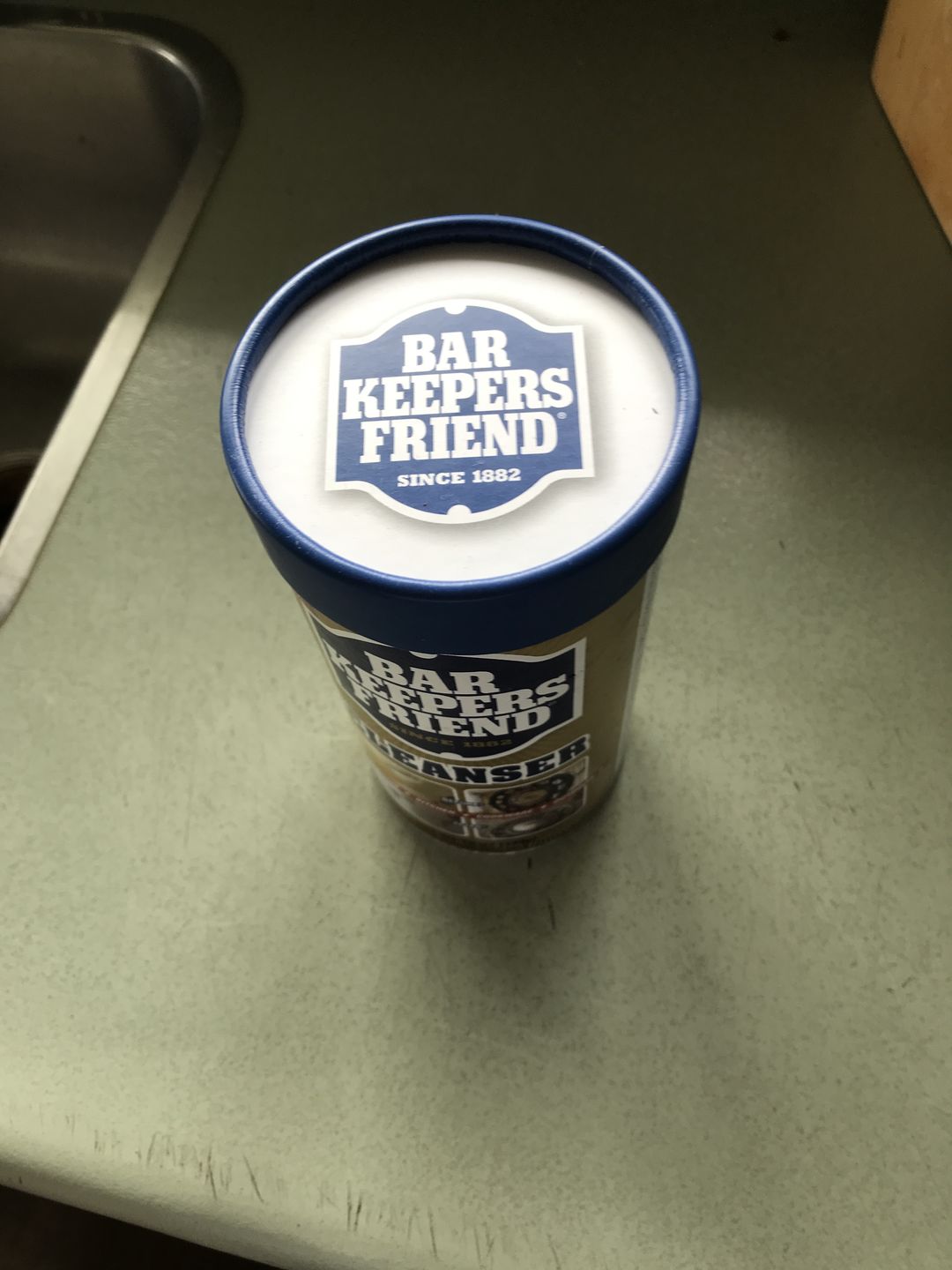 Customer photo review of Bar Keepers Friend Re-Usable Lid