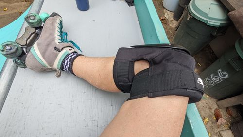 Customer photo review of Pro Skate Knee Pads